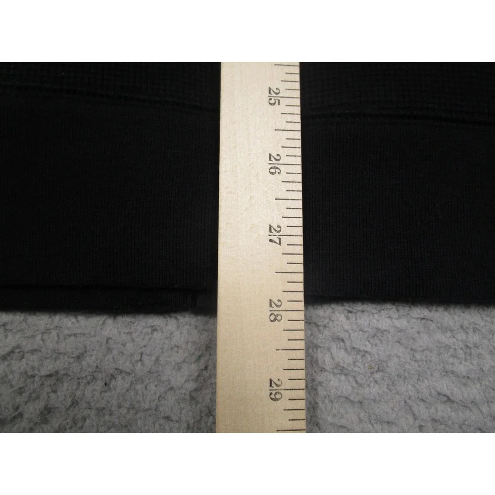 Banana Republic‎ Jacket Mens Large Black Hooded Full Zip Pockets Cotton Blend